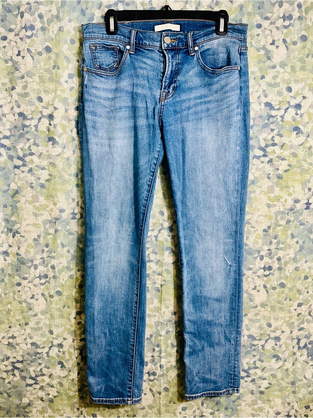 BCBGMAXAZRIA Light Wash Skinny Jeans Stretch Denim Size 26